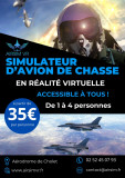 airsim simulateur avion de chasse réalité virtuelle cholet