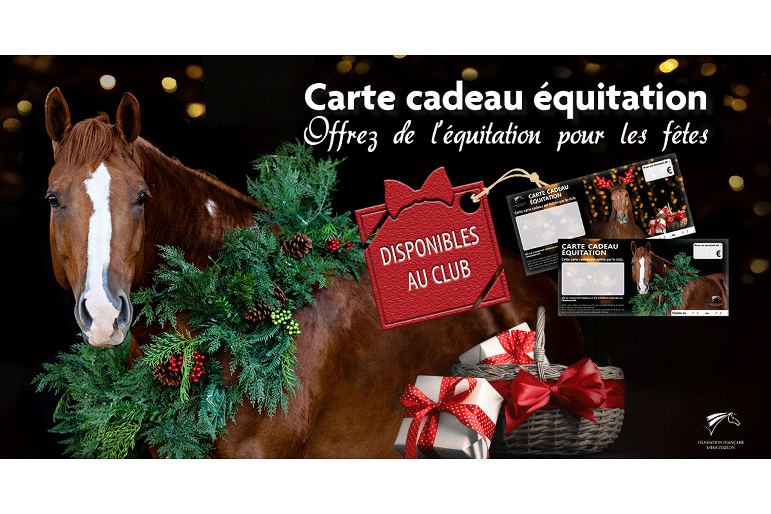 Carte Cadeau Équitation