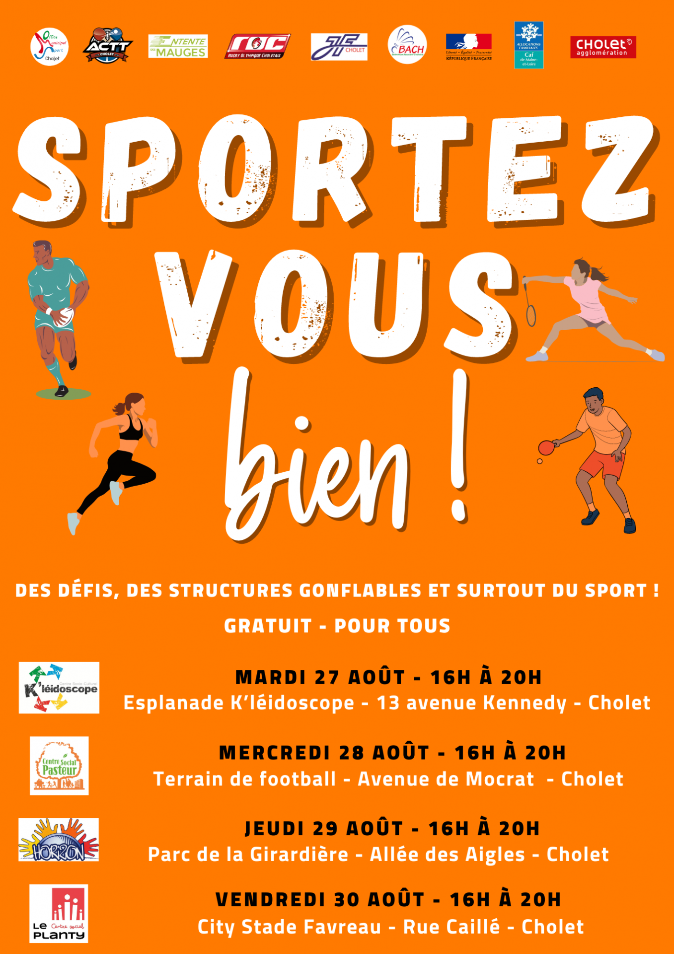 Sportez vous bien !