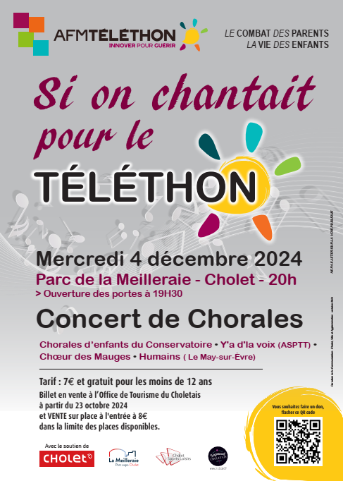 Concert de Chorales pour le Téléthon