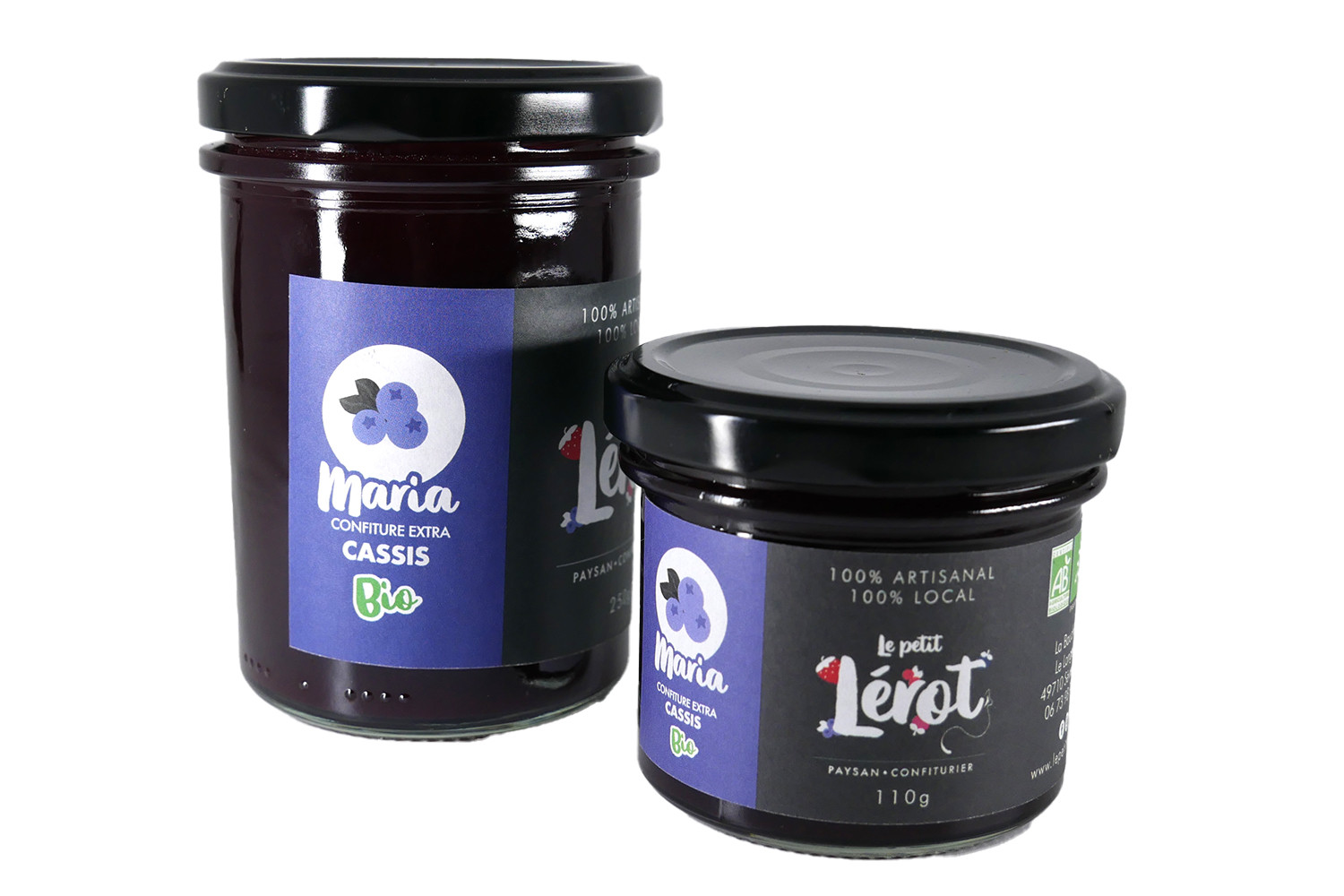 Confiture de Cassis - Maria - 250 gr