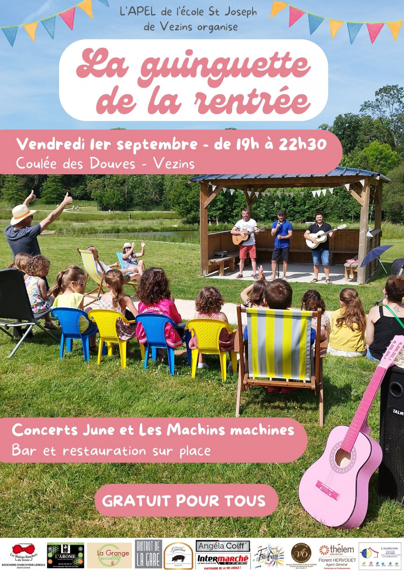 La guinguette de la rentrée à Vezins