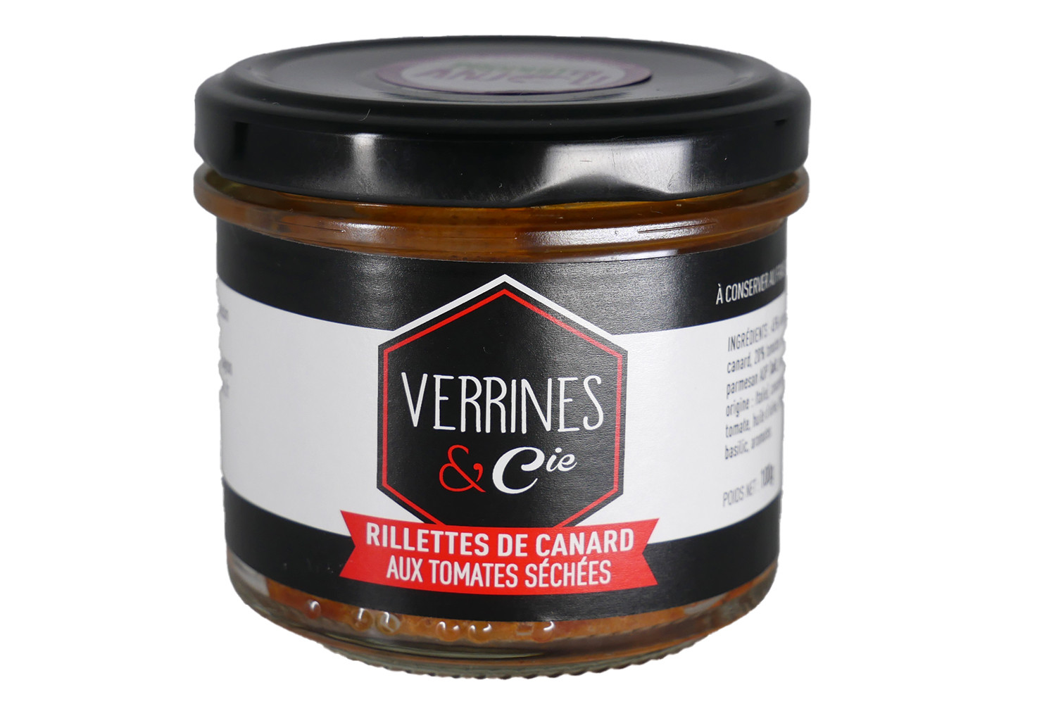 Rillettes de Canard - Tomates Séchées - 100g