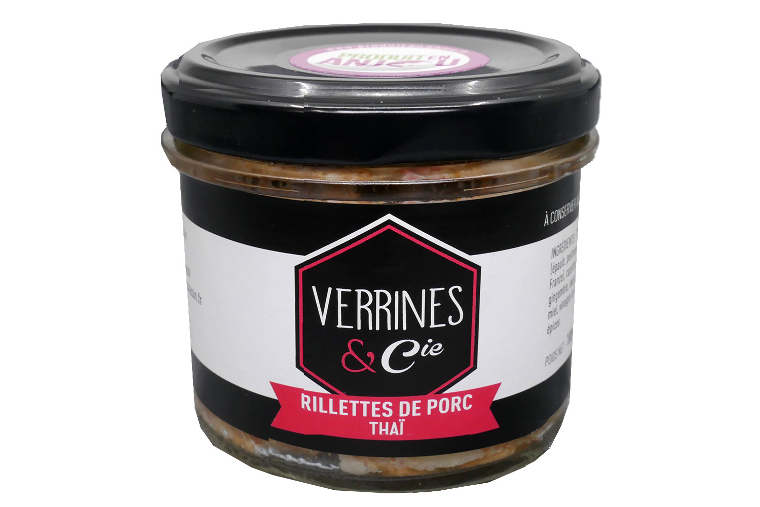 Rillettes Verrines et Cie Porc Thaï