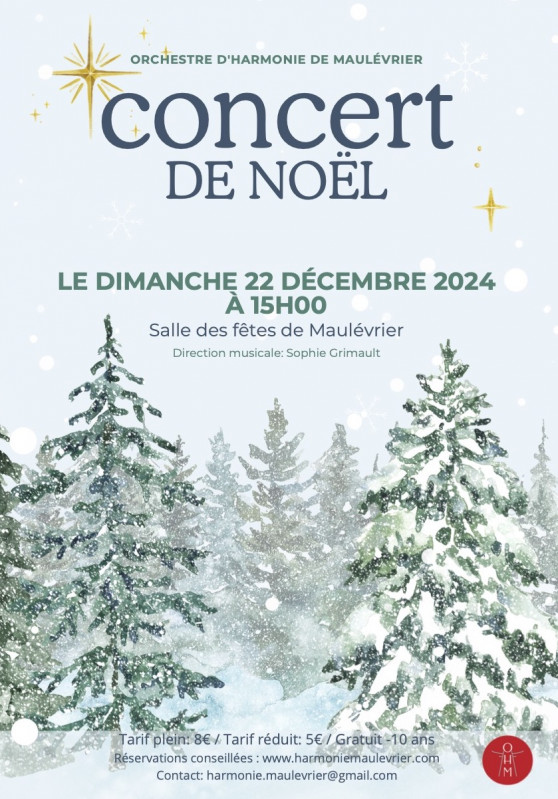 concert de noel Orchestre d'Harmonie de Maulévrier