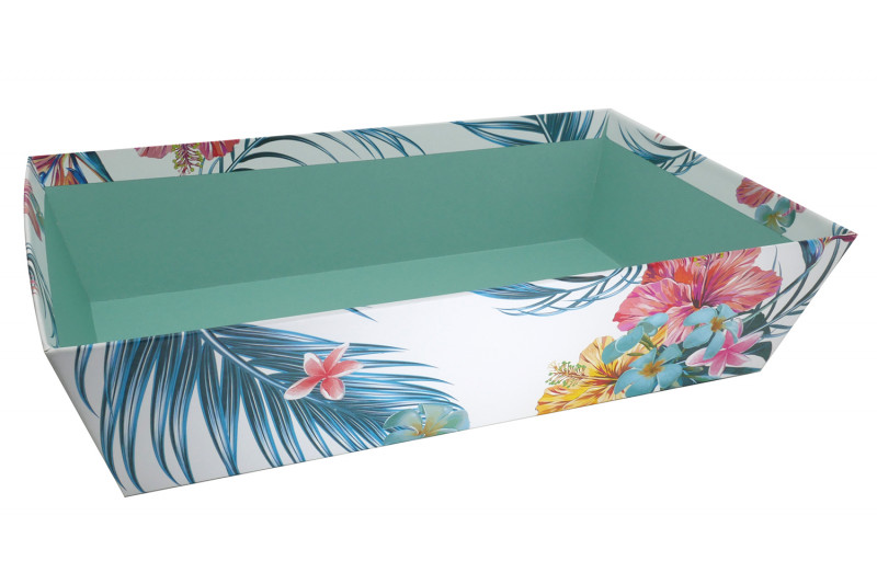 Corbeille pour coffret - Tropical - Moyen