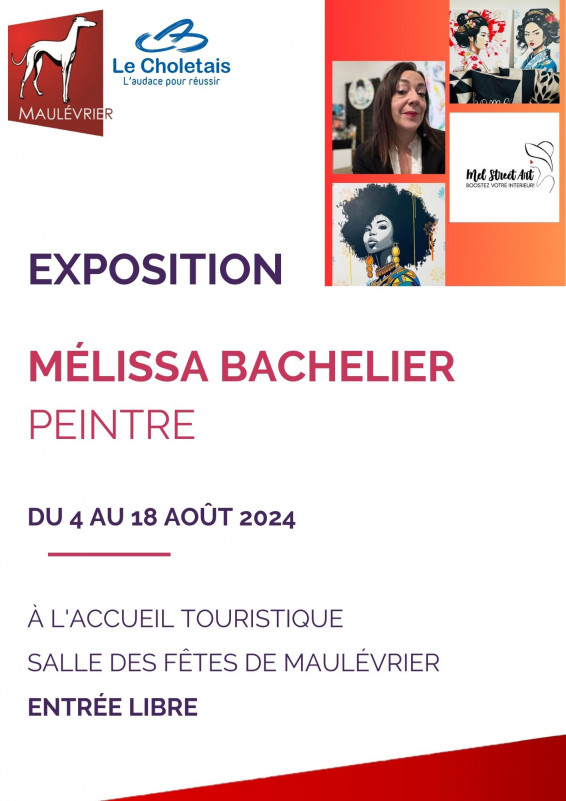 Exposition de Mélissa BACHELIER - Peinture street art