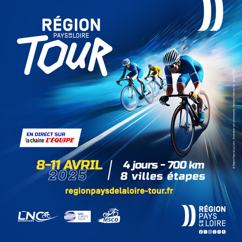 Agenda manifestation Région Pays de Loire Tour Cholet 2e étape